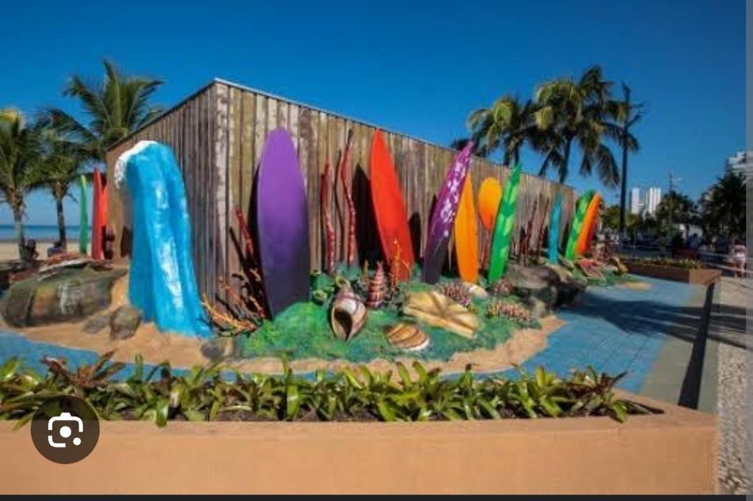 Ape Privilegiado No Centro Da Ocian E A 150M Da Praia E Feirinha, Com Wi-Fi E Garagem ! Прая-Гранди Экстерьер фото