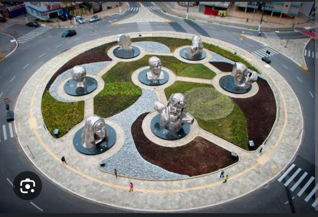 Ape Privilegiado No Centro Da Ocian E A 150M Da Praia E Feirinha, Com Wi-Fi E Garagem ! Прая-Гранди Экстерьер фото